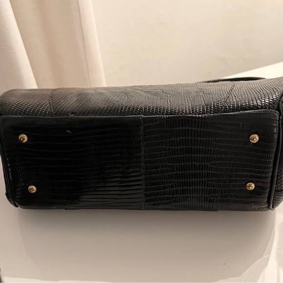 Vintage Sterling lizard frame handbag - Picture 7 of 9